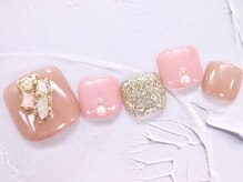 ネイルサロン ドルチェネイル 柏店(Dolce.Nail)/フットデザインコース☆足湯付き