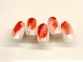 エムアンドディビューティサロン 銀座店(M&D)/【定額ニュアンスネイル】