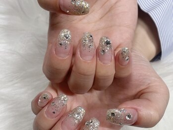 エカ(eka)/ラメグラ＋ストーン