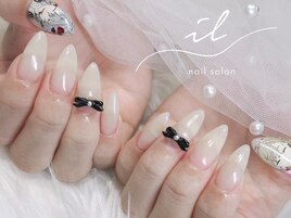 推し活ネイル×ワンカラー