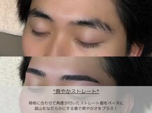 ミレボ 心斎橋(ME.REBO)/心斎橋爽やかストレート#眉wax