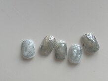 リノ(lino)/ブルーニュアンスネイル　4/29 