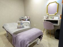 個室で周りを気にせずゆったり施術♪あたただけの特別な時間♪