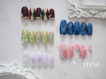 トリート(treat)/12月トレンドアートコース