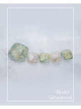 はあとねいる 野々市駅前店/フットネイル：No.80