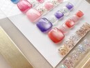 【フット】マグネット×ラメ