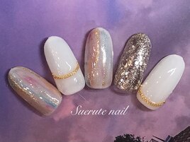 大人上品ぼかしネイル ¥8000