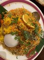 浅草 凛 スパイシーな食べ物好き。写真は上野ハリマケバブビリヤニ