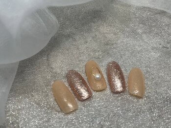 プティ アイビューティ 京橋店(peTiT eyebeauty)/シンプルネイル 春ネイル