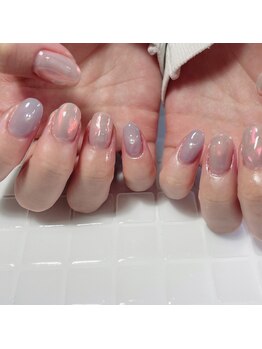 プリュネ(Prune)/オーロラ/ぷくぷく/くすみブルー