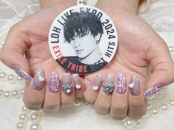 ナナアンドコー(Nana&Co.)/ツイード、冬ネイル