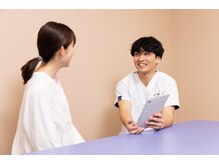 牛久カッパ整体院 日立店の雰囲気（丁寧なカウンセリングでお身体の不調を詳しく聞いていきます。）