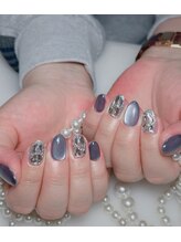 サムズアップネイル(thumbs up nail)/お客様ネイル