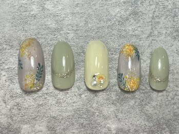 ミモザネイル