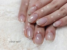 ショコラ(chocolat)/クリアネイル☆