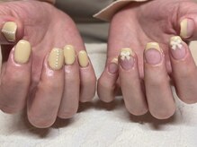 コーシェリ(koselig)/リボンフレンチネイル