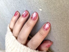 オーナメントネイル/ピンクマグ