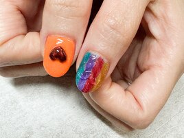 レインボー/ハート