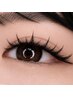 【羽エクステ】フラットラッシュ80本＋羽エク14束程度