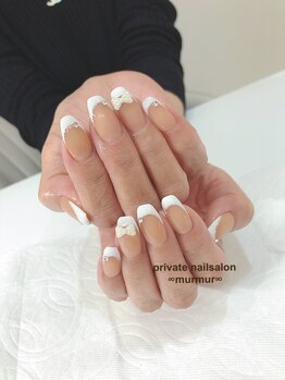 プライベート ネイルサロン マーマ(murmur)/バーチャルフレンチネイル