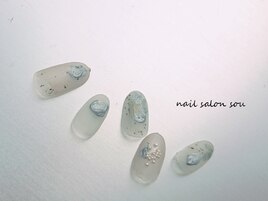 マットぼこぼこnail
