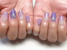 ネイルサロン ブルーム(BLOOM)/パープルグラデーション771