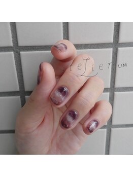 アトリエ プラス リム(atelier +LIM)/地層マーブルネイル