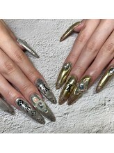 ネイルサロン ローズ(Rose)/ミラーネイル