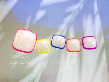 アーバンシーネイル 赤羽店(Urbansea nail)/foot nail design 10.980円