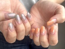 レア(Le'a)/art10本　変形ミラーフレンチ