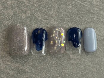 カラネイル 南森町店(calla nail)/偏光パール マグネット