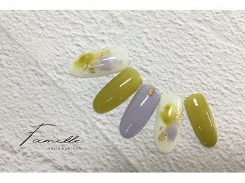 ファミーユ 新宿西口店(Famille)/【選べる定額ネイル】Bコース