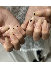 アルファシャルル 那覇 おもろまち(α.chalulu)/ハートホロ/ヌーディーネイル