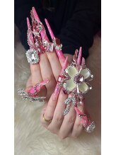 クロスネイル 渋谷店(CROSS nail)/ロングゴテゴテ