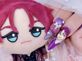 痛ネイル 3Dパーツ 長さ出し