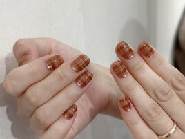 チェックネイル
