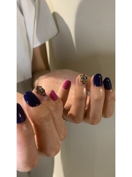 ショートネイルデザインが豊富