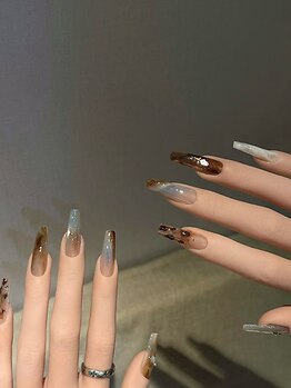 閨匠ビューティサロン 表参道店の写真/【爪の形・長さのコンプレックスを解消★】お一人お一人のお爪の状態にあったネイルをご提案致します！！