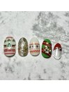クリスマスネイル