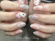 シュガーロール シャイニー(Sugar Roll / Shiniy)/キティちゃんネイル