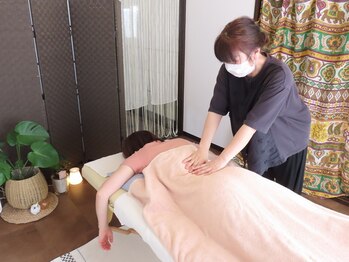 癒しの森 もーみんの写真/【本格もみほぐし】ガチガチの肩こりや腰の重みを丁寧に緩和◎お疲れ箇所を重点ケアして心身共に軽やか♪