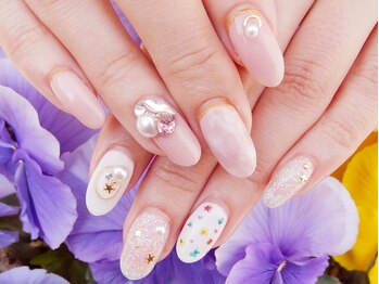 フラッシュネイル SORIO宝塚店/除去付デザイン定額コ-ス◇