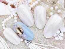 ネイルアンドアイラッシュ シシュ なんば本店(nail&eyelash SyiSyu)/シンプルデザイン