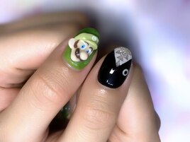 新宿３dネイル ルイージネイル