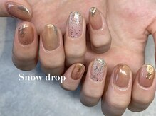 スノー ドロップ(Snow drop)/ニュアンスミラー水彩