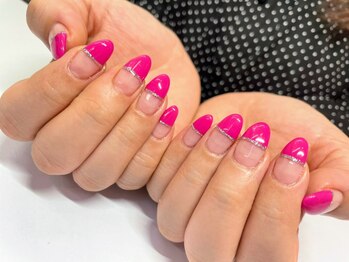 ネイルックバイナチュレルーム(Nailook by Nature Room)/ストレートフレンチ