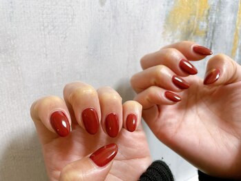 キキネイル 二子玉川(kikinail)/ボルドーワンカラー