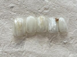 ホワイトゴールドミラー¥7200