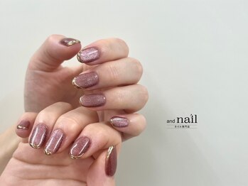 アンドラッシュ 駒込駅前店(and lash)/マグネットネイル