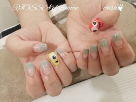 ハロウィン×フレンチネイル